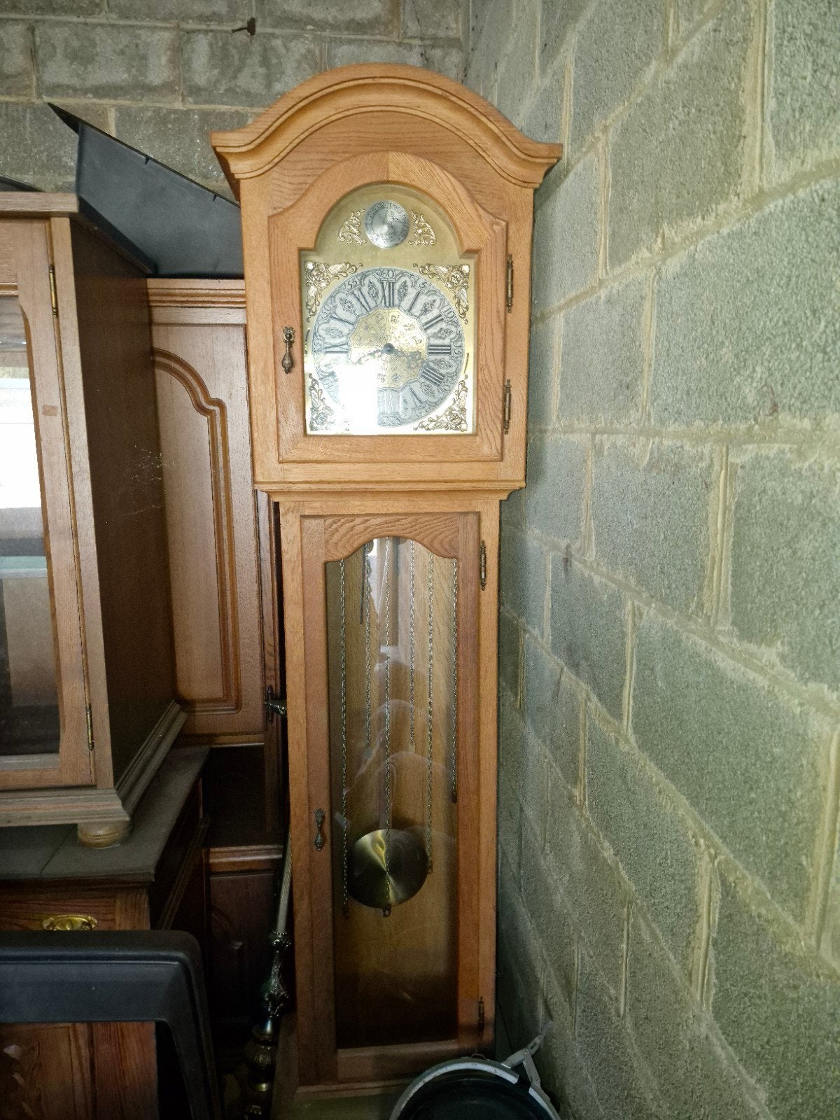 Oude mechanische klok, Antiek en Kunst, Ophalen