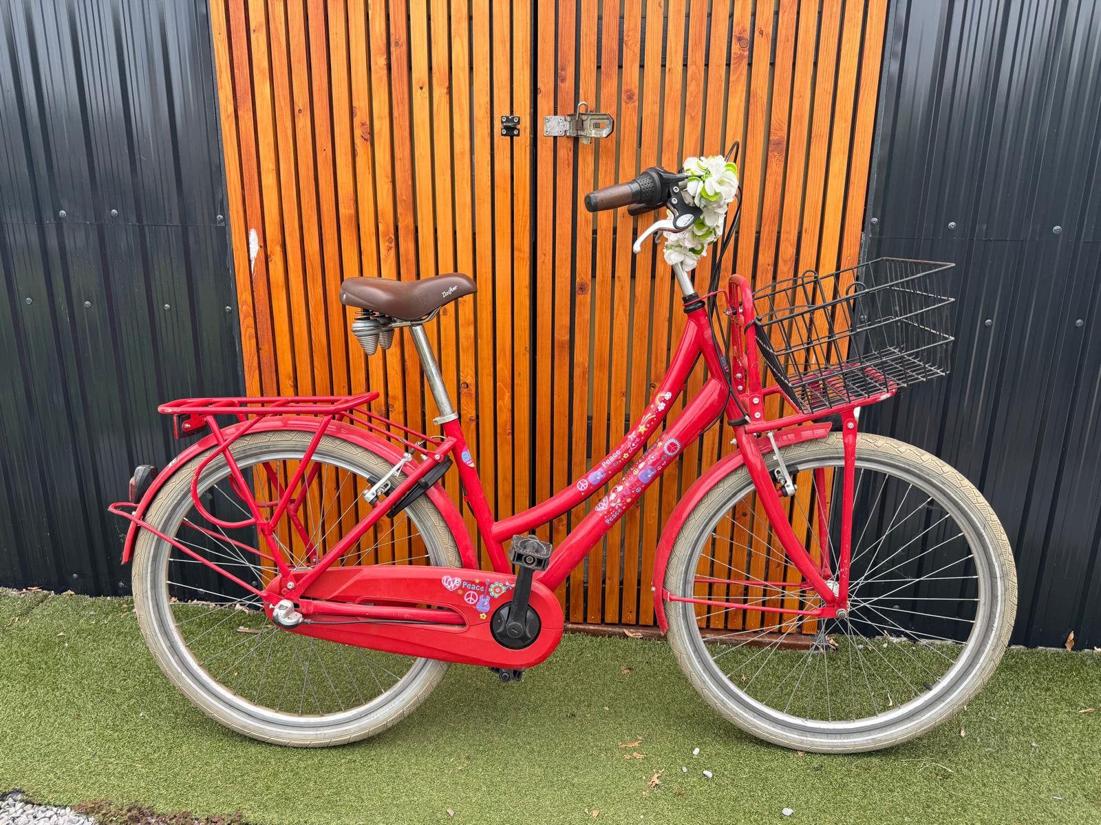 Rode stadsfiets, Vélos & Vélomoteurs, Vélos | Filles, Enlèvement, Utilisé, 26 pouces ou plus, Vitesses