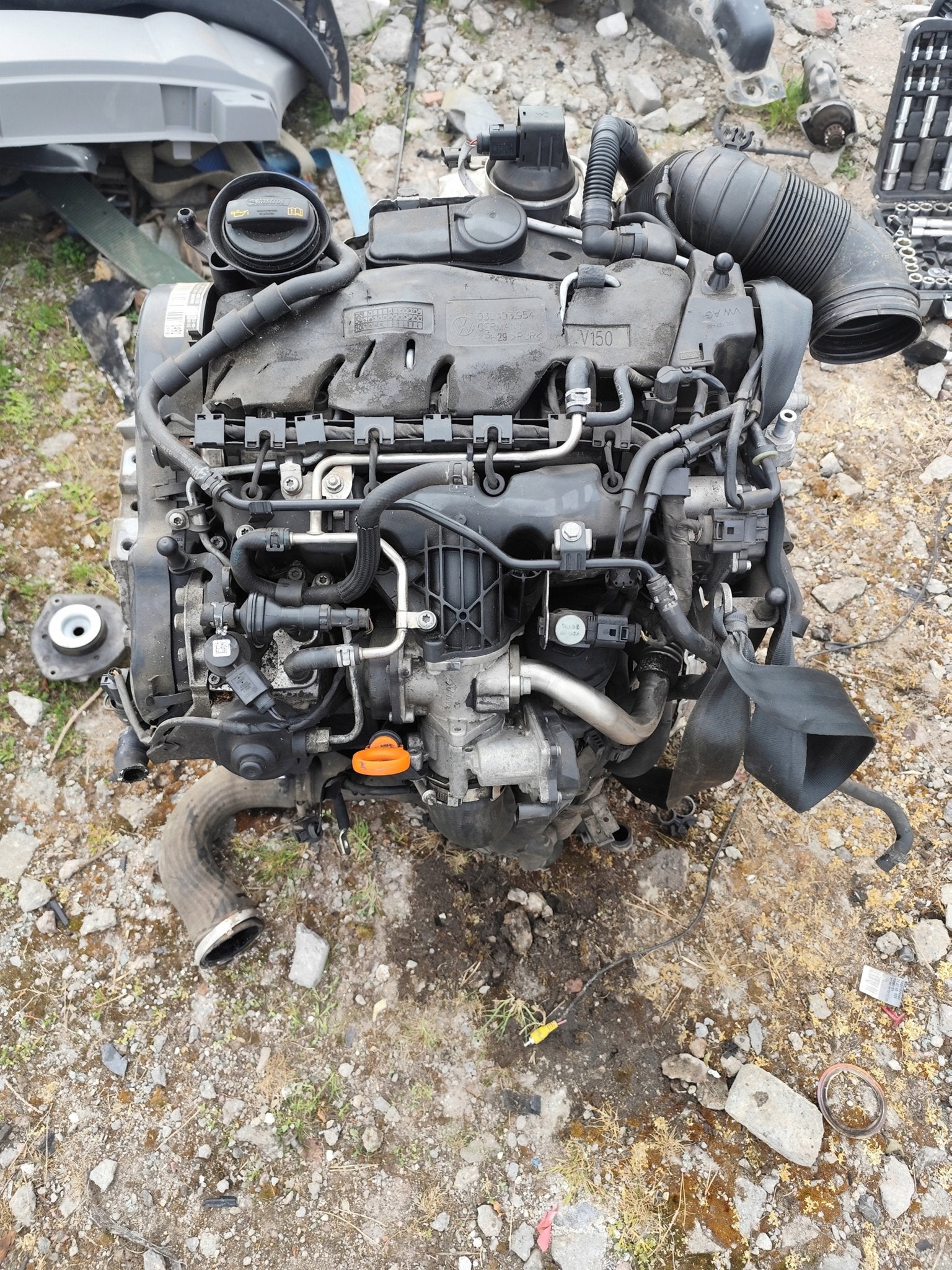 Moteur CBAA Complet AUDI TIGUAN VW GOLF A3 PASSAT EOS, Envoi, Utilisé, Daihatsu