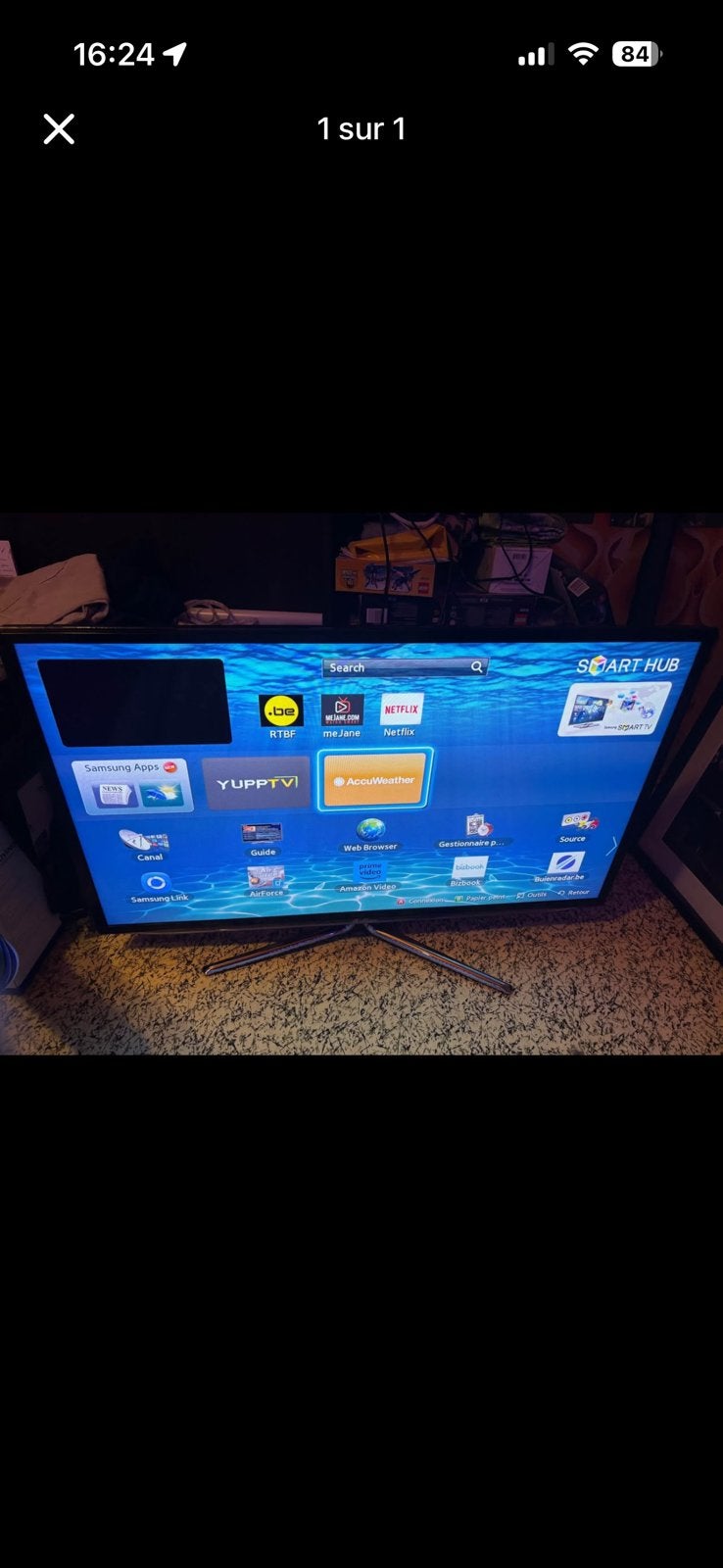 Tv Samsung smart tv 40 pouces, Enlèvement, Comme neuf, Samsung, Smart TV