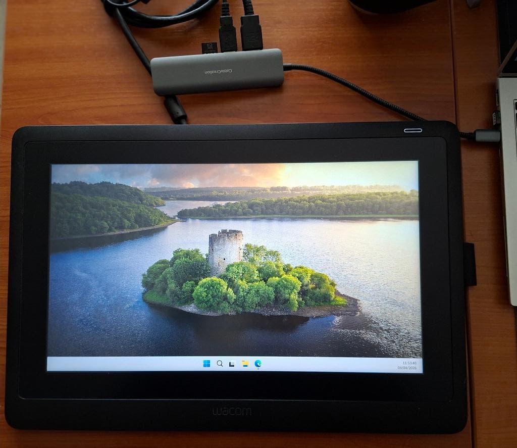 Wacom Cintiq 16 (met accessoires), Enlèvement, Utilisé, Filaire, Wacom