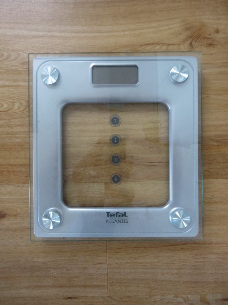 Pèse-personne-balance Tefal Atlantis, Electroménager, Balances, 100 kg ou plus, Enlèvement, Utilisé, Pèse-personne