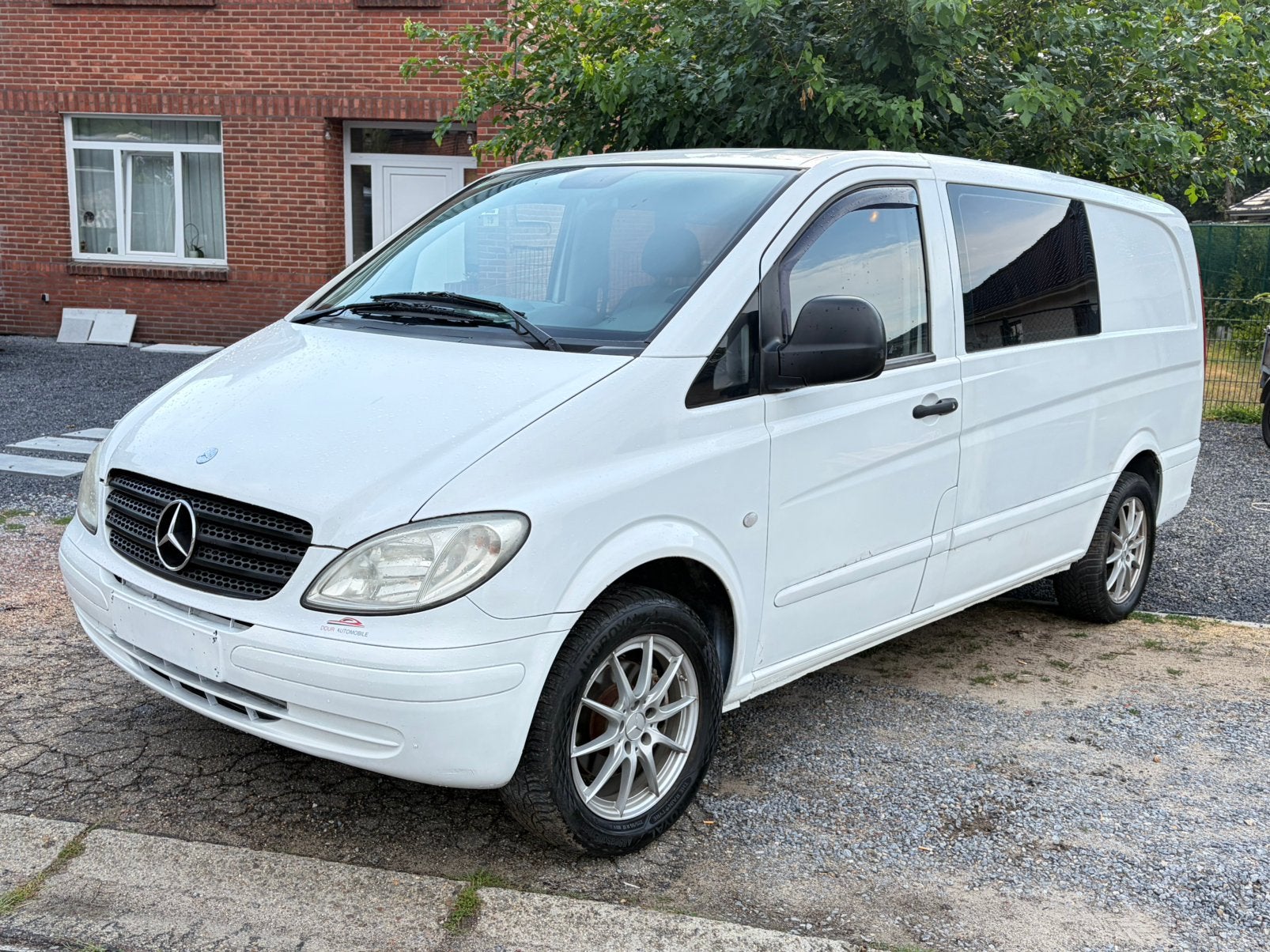 Mercedes vito dubbele cabine 5plaats gekeurd v verkoop, Auto's, Mercedes-Benz, Particulier, Te koop, Vito