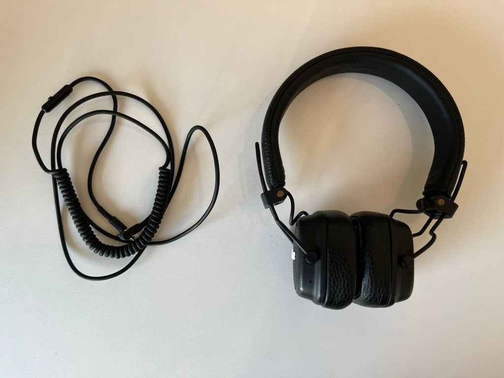 Marshall Bluetooth (draadloze) koptelefoon, Audio, Tv en Foto, Hoofdtelefoons, Ophalen, On-ear, Zo goed als nieuw, Marshall