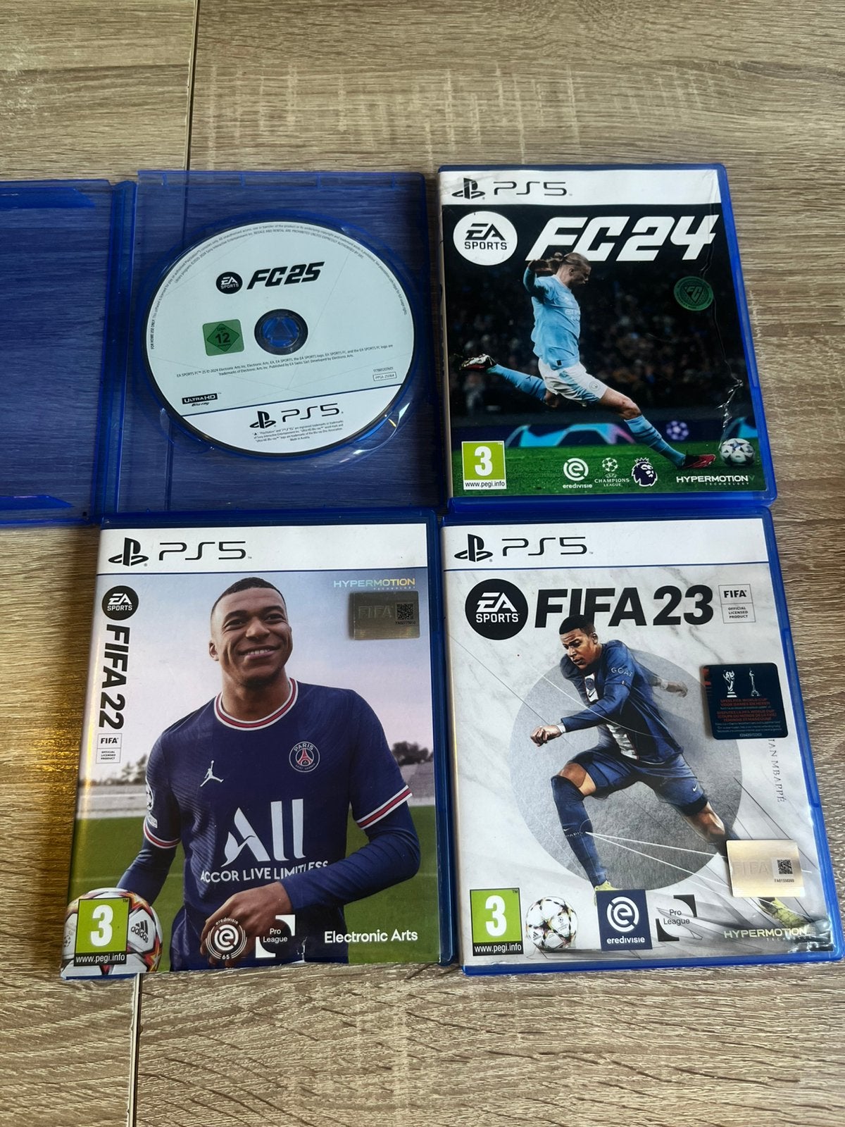 Jeux PS5 FIFA, Enlèvement