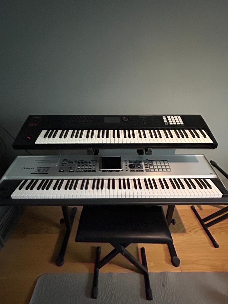 combo Roland Fantom X8 & 06, Musique & Instruments, Claviers, Comme neuf, Roland, Enlèvement