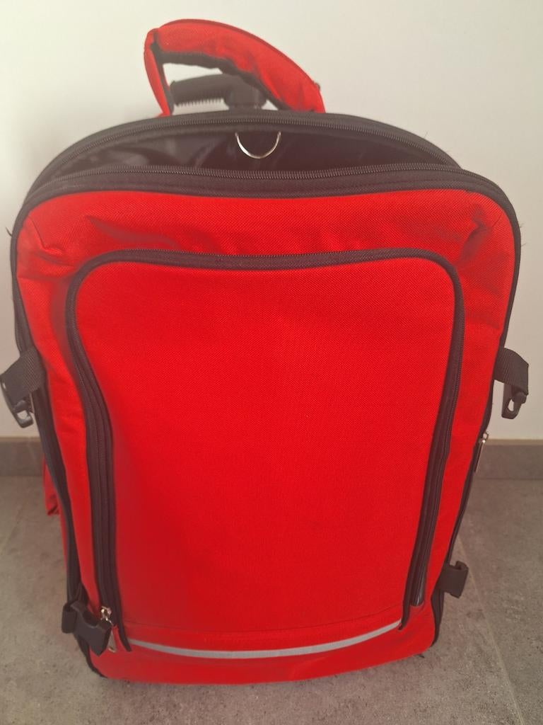 Valise trolley, 35 à 45 cm, Enlèvement ou Envoi, Transformable en Sac à dos, Utilisé