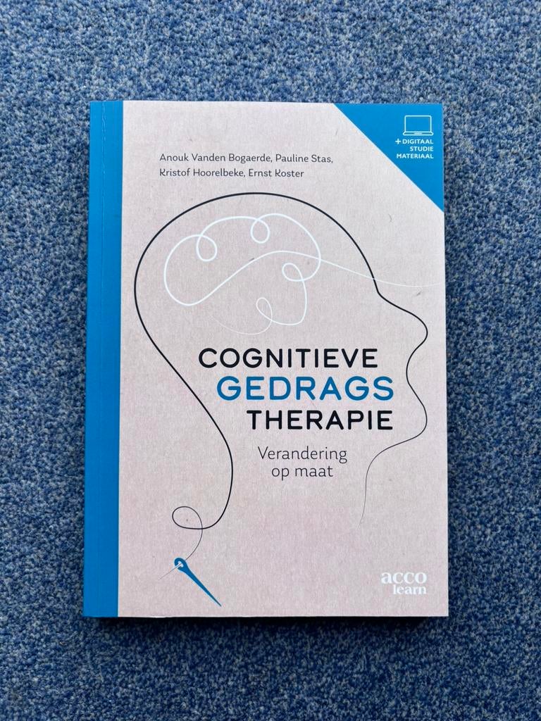 Handboek cognitieve gedragstherapie, Boeken, Ophalen, Zo goed als nieuw, Overige onderwerpen