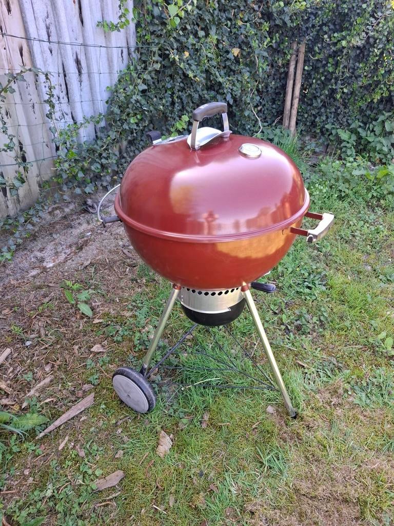 Weber Mastertouch 57cm met gloednieuw RVS gbs-rooster, Tuin en Terras, Ophalen