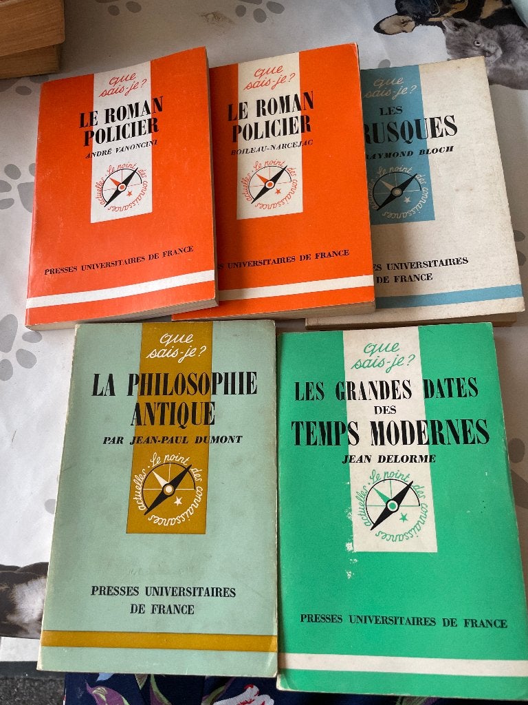 Lot de livres que sais-je, Enlèvement ou Envoi, Utilisé, Autres sujets/thèmes, Collectif