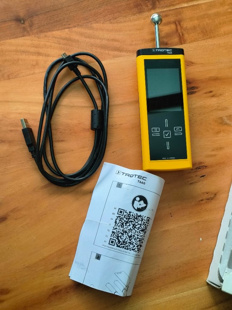 Trotec 660 PRO vochtigheidsmelder, Ophalen of Verzenden, Nieuw, Vocht of Vloeistof