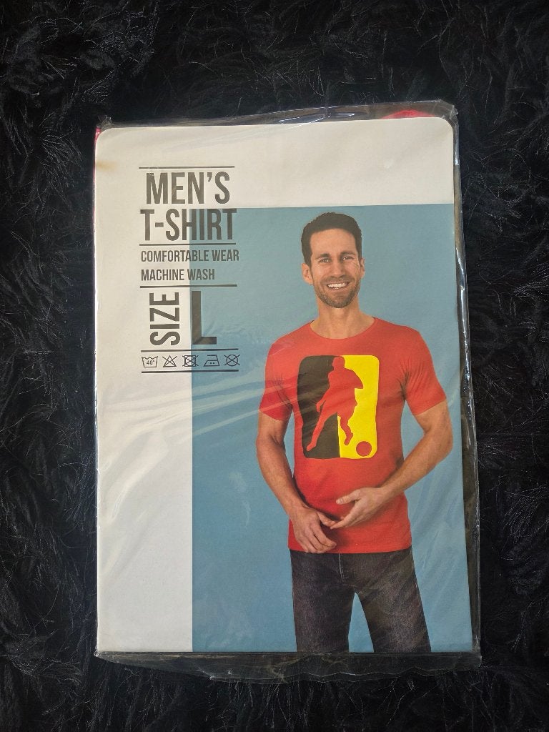 Tshirt " Diable Rouge"Taille L Neuf et emballé origine, Taille 52/54 (L), Enlèvement, Autres, Neuf
