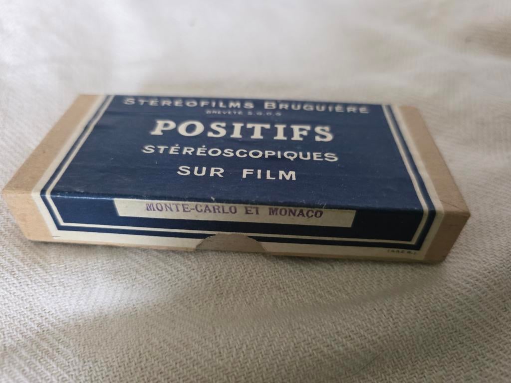 Stereofilms Bruguière, Monte Carlo en Monaco, Antiek en Kunst, Antiek | Overige Antiek