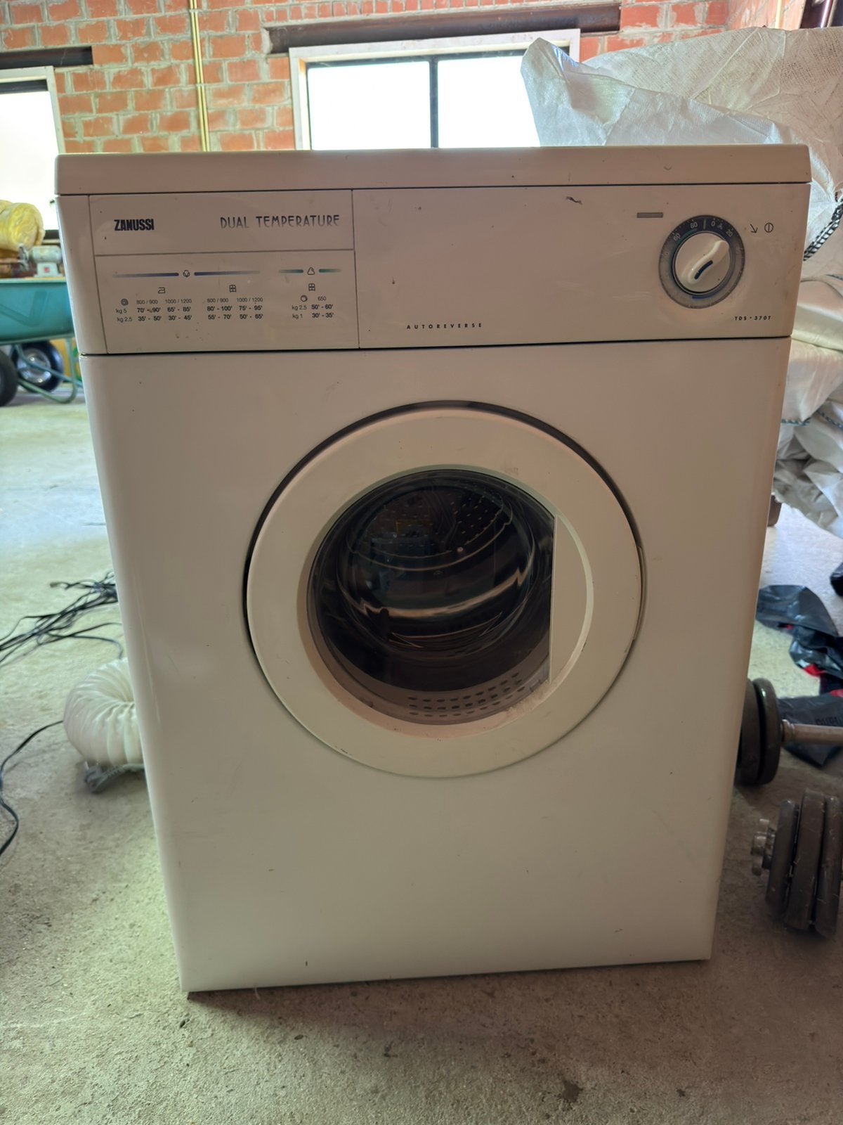 Droogkast Zanussi, Enlèvement, Utilisé