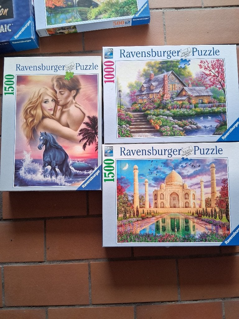 Legpuzzel, Enlèvement, 500 à 1500 pièces, Comme neuf, Puzzle