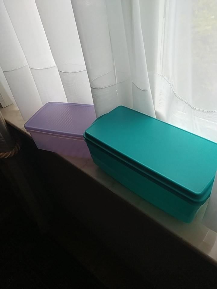 Grote doos van tupperware + ventsmartdoos van tupperware, Ophalen