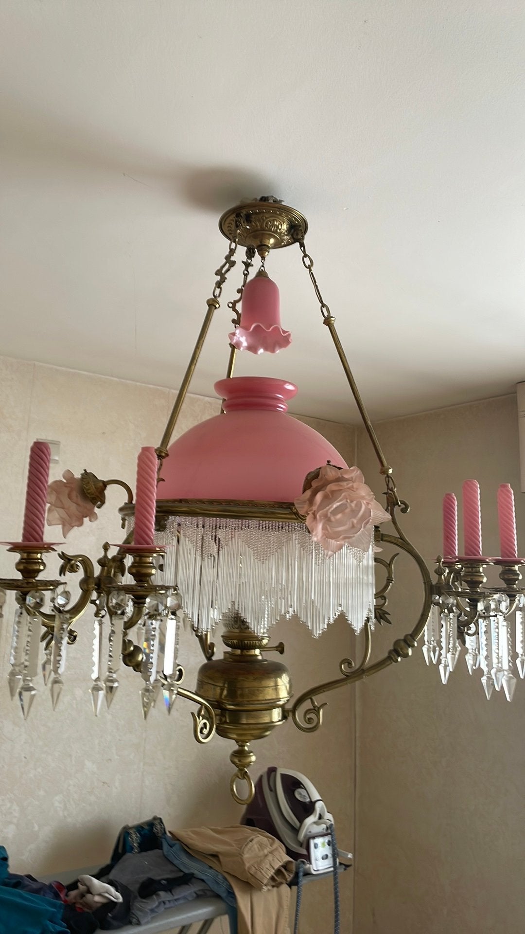 Lampe belge, Ophalen, Zo goed als nieuw