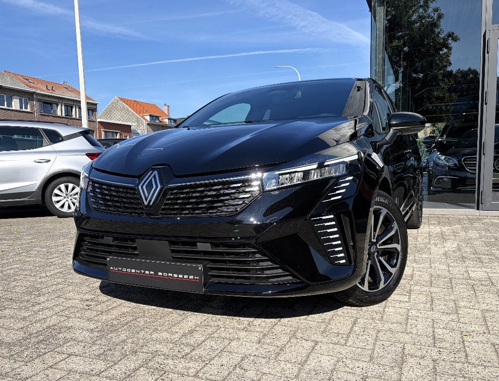 VERKOCHT! Renault Clio 1.6i E-TECH Full Hybrid - 7.345 KM!!, Automaat, Dealer onderhouden, Leder en Stof, Hybride Elektrisch/Benzine
