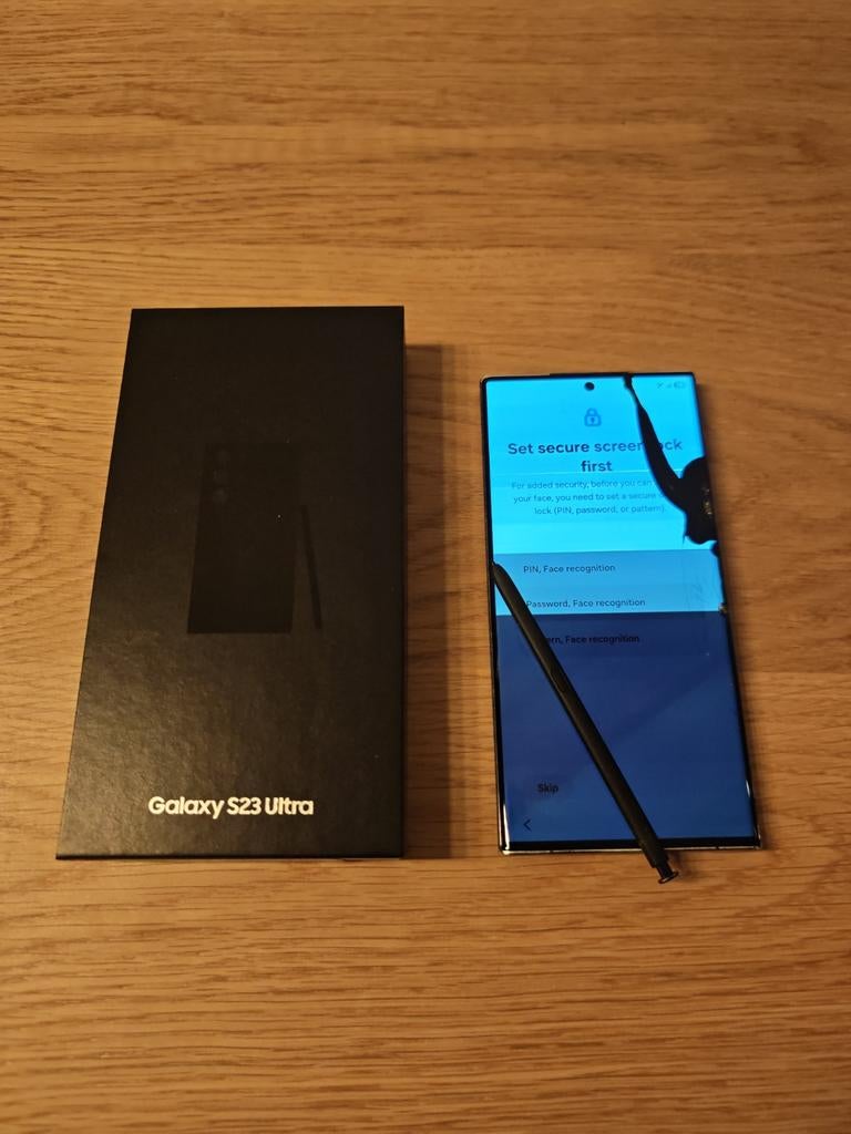 Samsung Galaxy S23 Ultra - scherm defect, Overige modellen, Zwart, Ophalen of Verzenden, Android OS