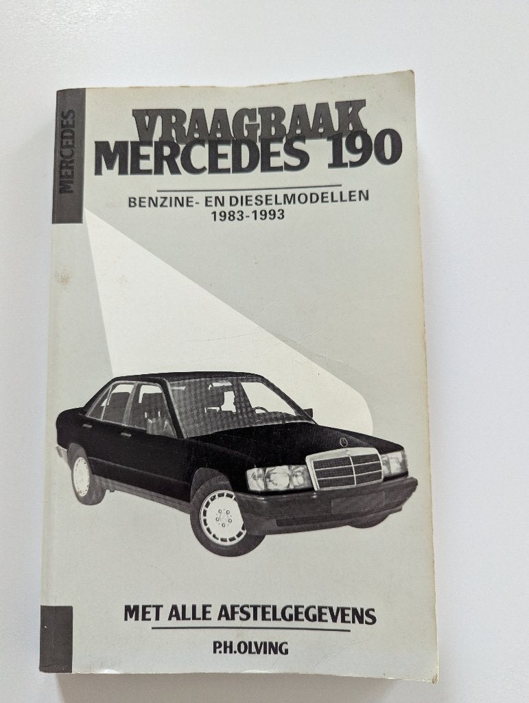 Vraagbaak Mercedes W201, Ophalen of Verzenden
