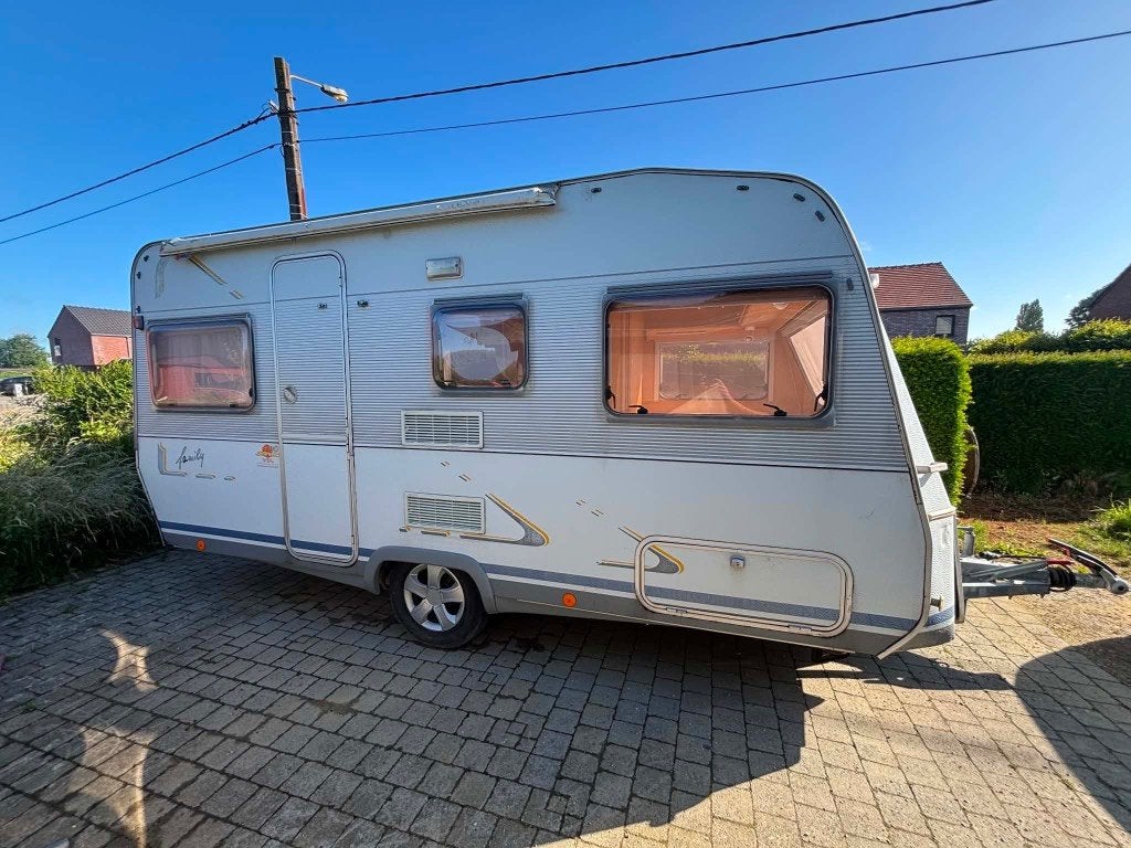 Caravane Dethleffs Family 430 T, Caravans en Kamperen, Caravans, Rondzit, Dwarsbed, 750 - 1000 kg, Particulier