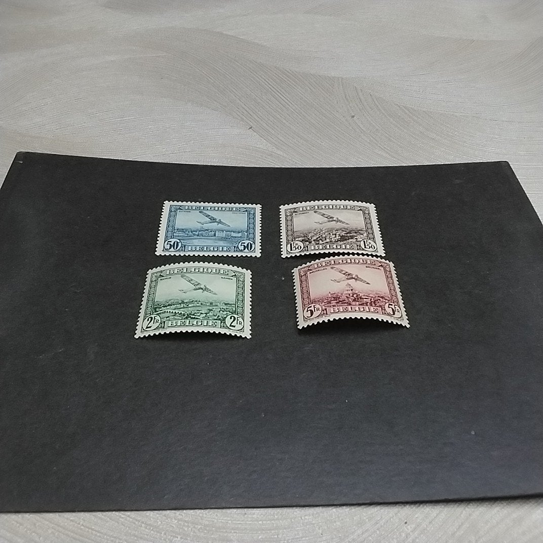 BELGIE Luchtpost 1/4 postfris met cote 23,00 €, Postzegels en Munten, Ophalen of Verzenden, Postfris