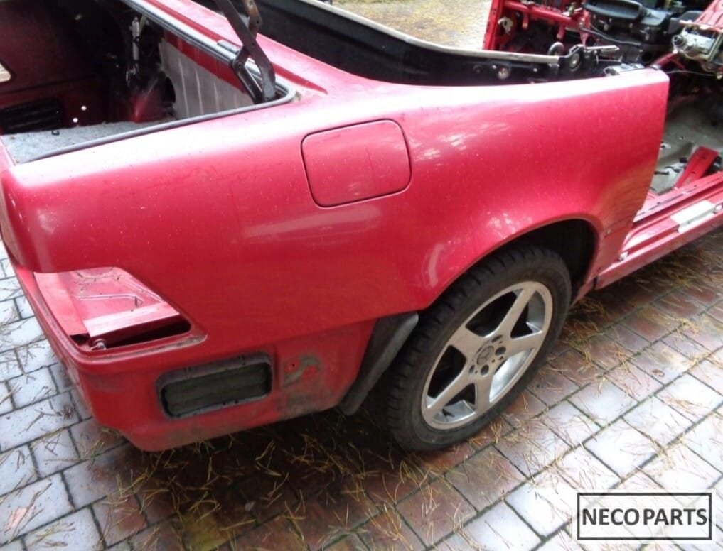 MERCEDES BENZ SL R129 COMPLEET KONT ACHTERSCHERM SNIJDEEL R-, Arrière, Haillon arrière, Utilisé, -