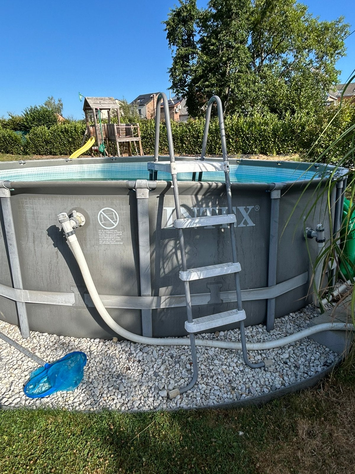Piscine intex 20m3, Tuin en Terras, Zwembaden, Gebruikt, Opzetzwembad, 120 cm of meer, 400 cm of meer, 300 cm of meer, Rond, Ophalen