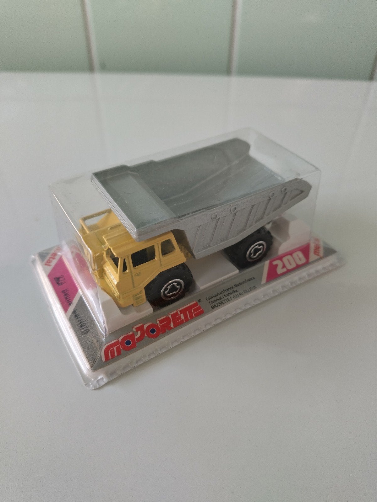 Vintage Majorette Dump Truck AFHALING LEES BESCHRIJVING, Enlèvement, Neuf, Voiture, Majorette