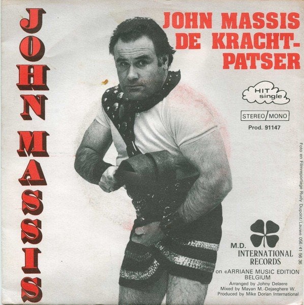 vinylsingle john massis-de krachtpatser, Cd's en Dvd's, Ophalen of Verzenden, Gebruikt, 7 inch