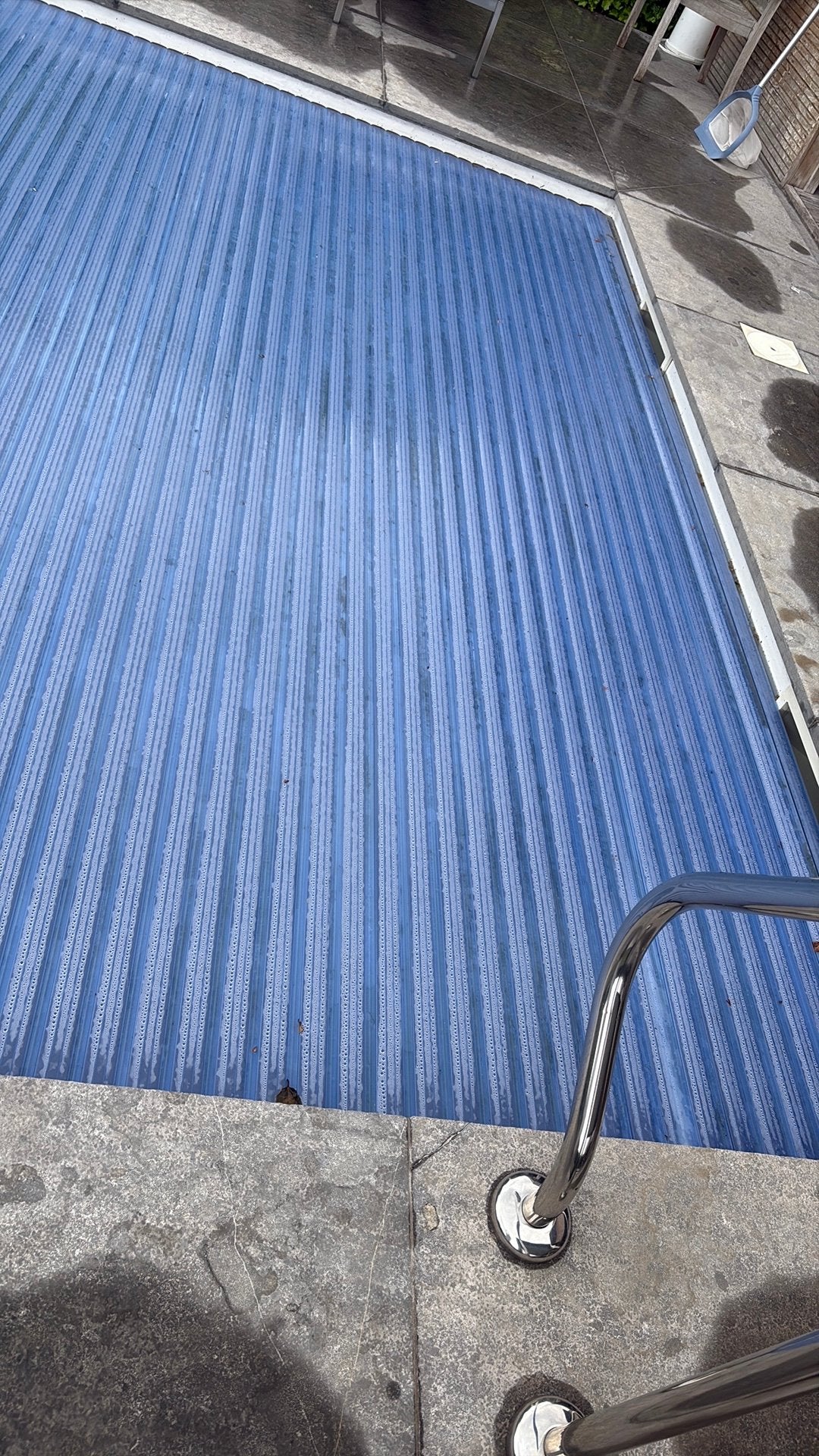 Zwembad lamellen PVC SOLAR 5000 mmx 3976 mm, Ophalen, Zo goed als nieuw