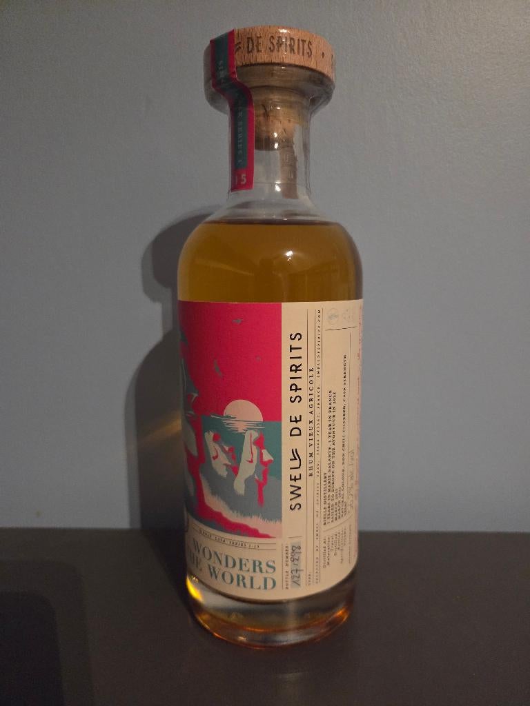 Rum Bielle Swell van Spirits 7 jaar, Ophalen of Verzenden, Vol