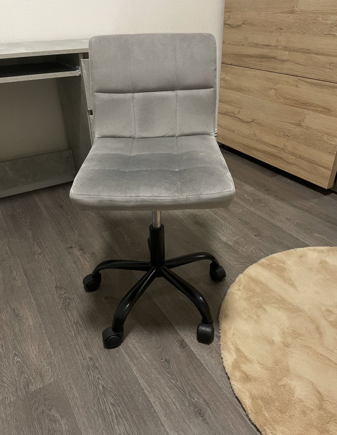 Bureaustoel, Maison & Meubles, Chaises de bureau, Gris, Enlèvement, Utilisé, Chaise de bureau