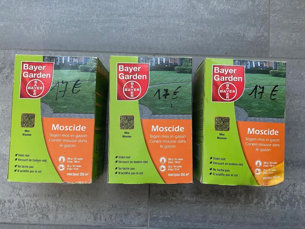 Bayer moscide, Enlèvement ou Envoi