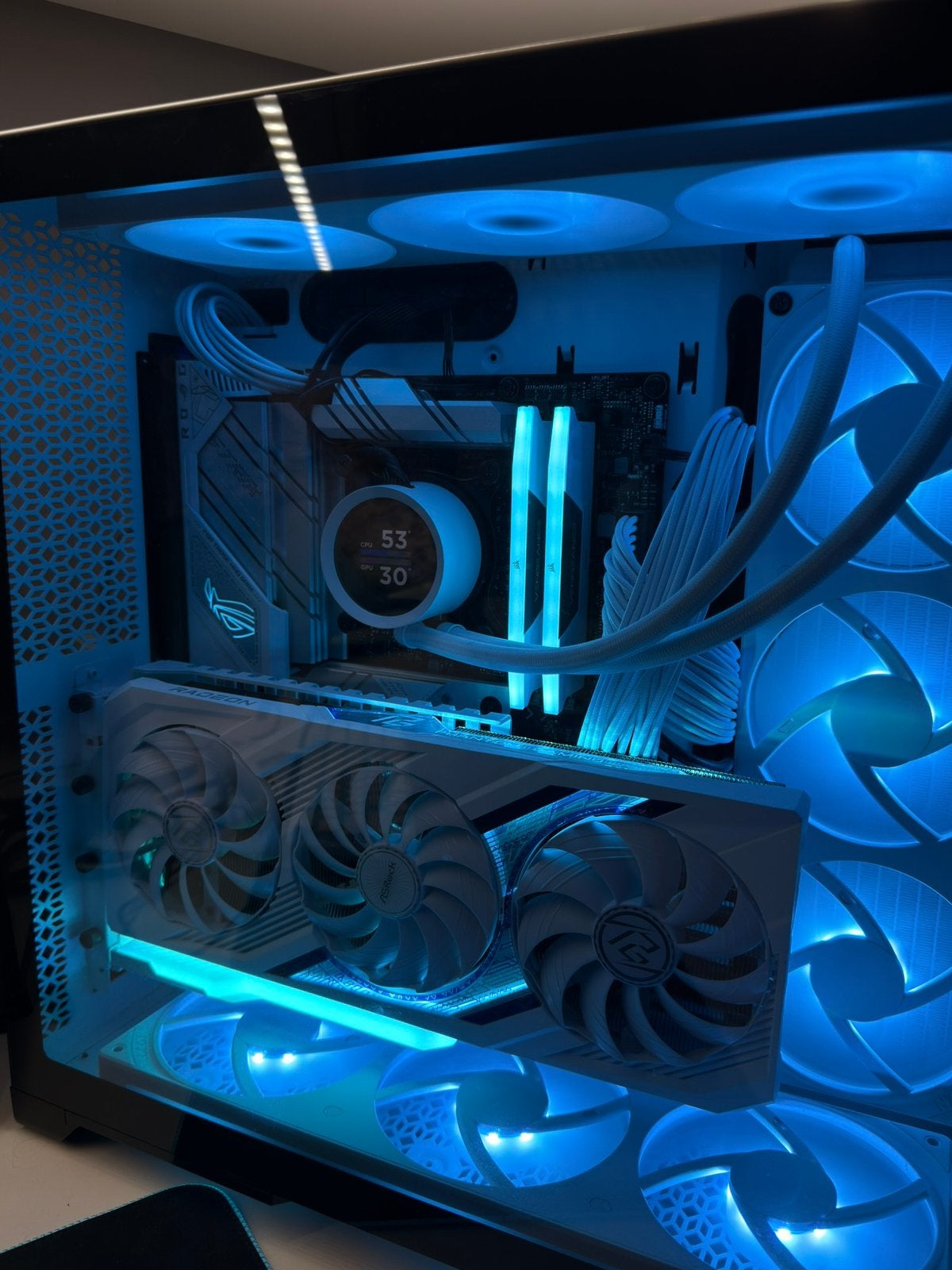 Game Desktop I7-14700KF, RX7900 XT 20gb!, 32 GB, Ophalen of Verzenden, Zo goed als nieuw, Gaming