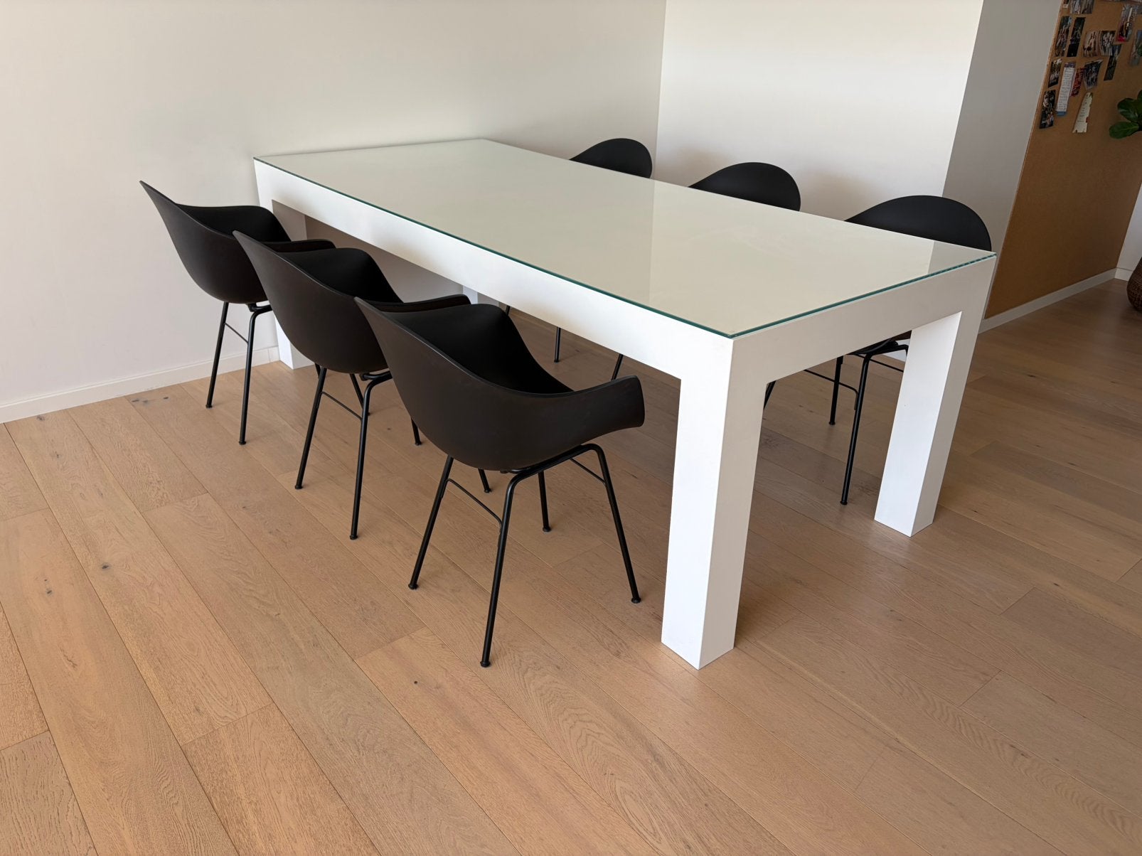 Design eettafel, Huis en Inrichting, Tafels | Eettafels, Ophalen, Zo goed als nieuw