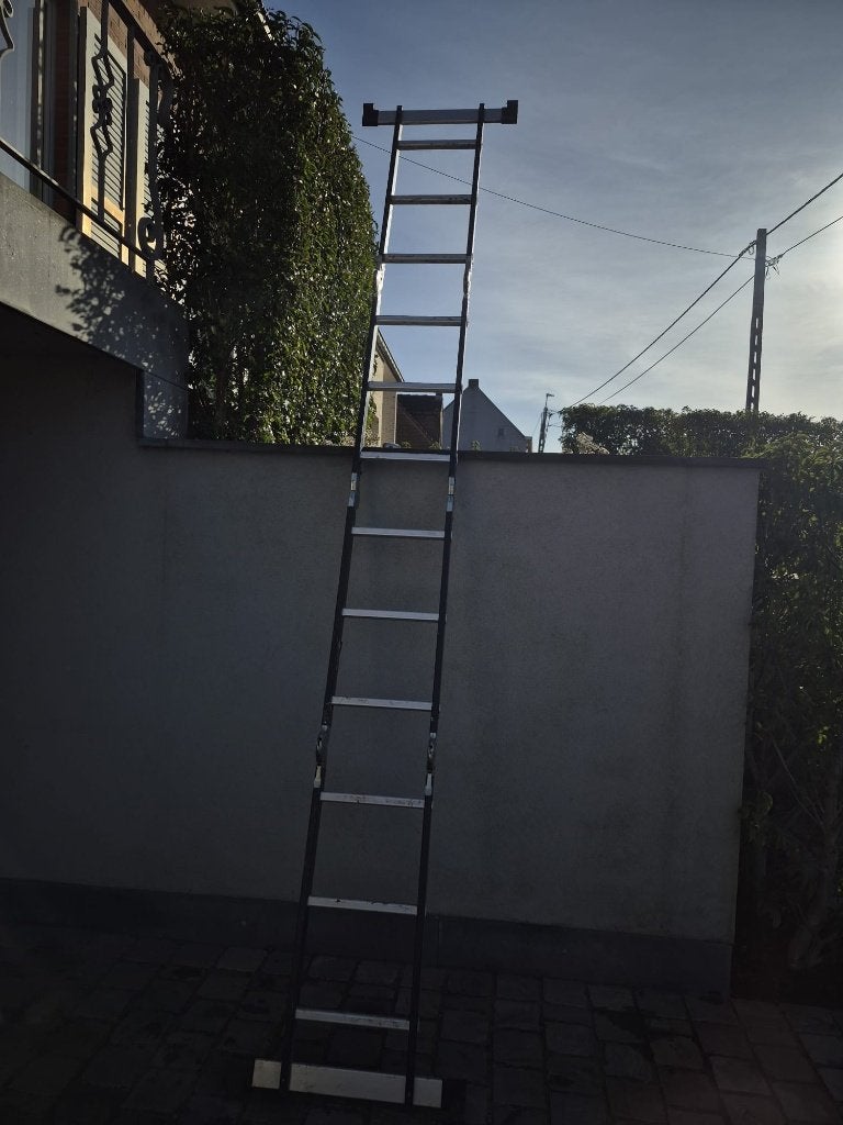 Échelle pliante multifonctionnelle Starcko 4x3 Sports, Enlèvement ou Envoi, Utilisé, Échelle, Pliable ou rétractable/escamotable