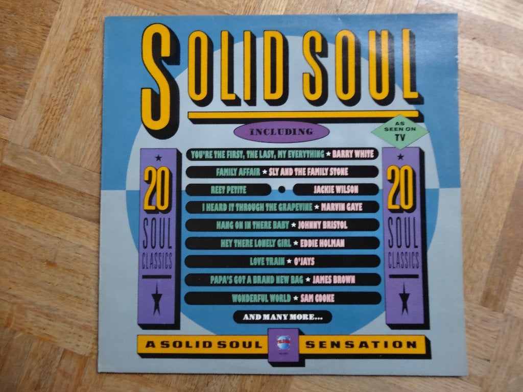 Verzamelalbum Solid Soul, Enlèvement ou Envoi, Utilisé, Soul, LP