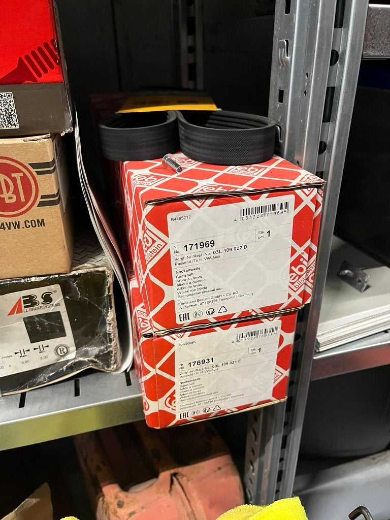 Nokkenassen VW diesel (1598cc en 1968cc), Ophalen of Verzenden, Nieuw, Volkswagen