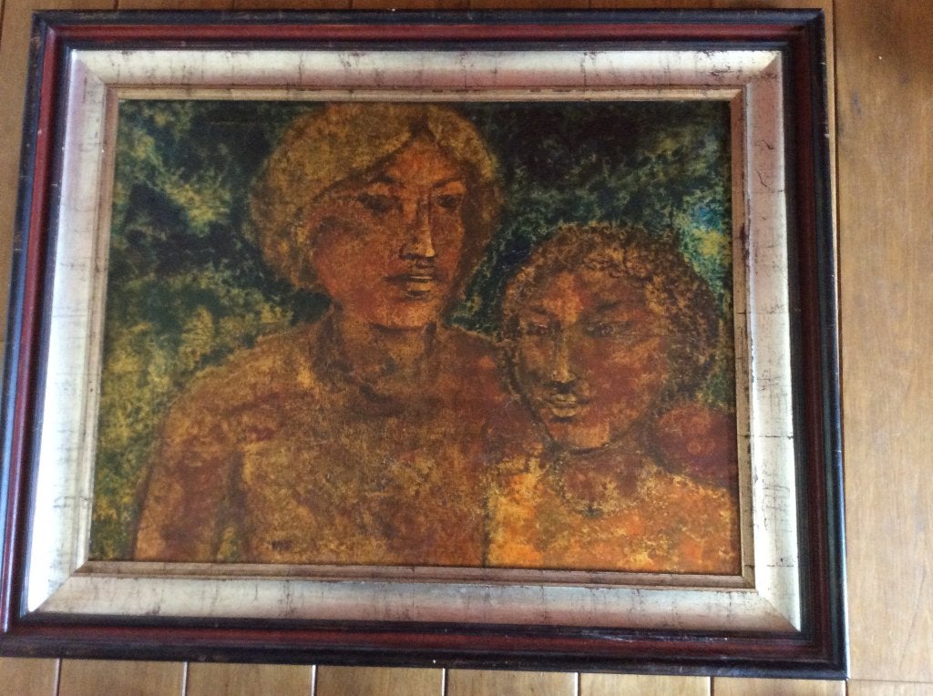 Verf, Antiek en Kunst, Ophalen, Bijzondere lijst, Portret of Personen, Doek