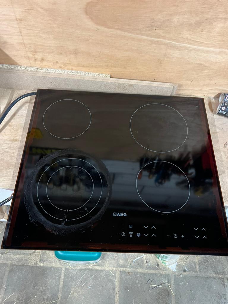 Aeg inbouw kookplaat, Elektronische apparatuur, Kookplaten, Ophalen, Gebruikt, Inbouw