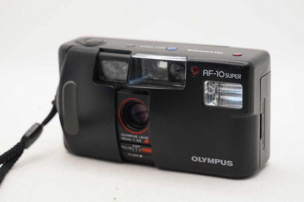 Olympus AF10 super analoge compact 35mm camera, Audio, Tv en Foto, Fotocamera's Analoog, Ophalen of Verzenden, Gebruikt, Compact