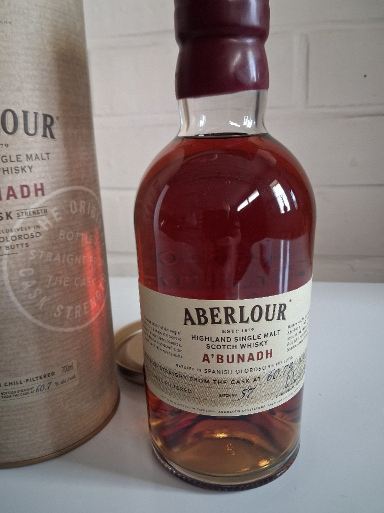 1 fles Aberlour A'Bunadh whisky, Batch 57, Enlèvement ou Envoi, Neuf, Autres types, Pleine