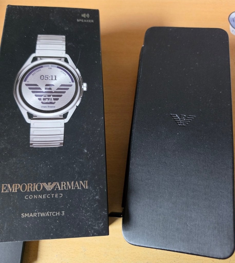 Montre Connectée Emporio Armani ART5026 - À réparer, Smart Watch, Enlèvement ou Envoi, Utilisé, Argent