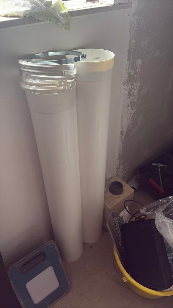 Ventilatie dampkap afzuiging buis 150mm, Neuf, 80 mm ou plus, Enlèvement, Moins de 2 mètres