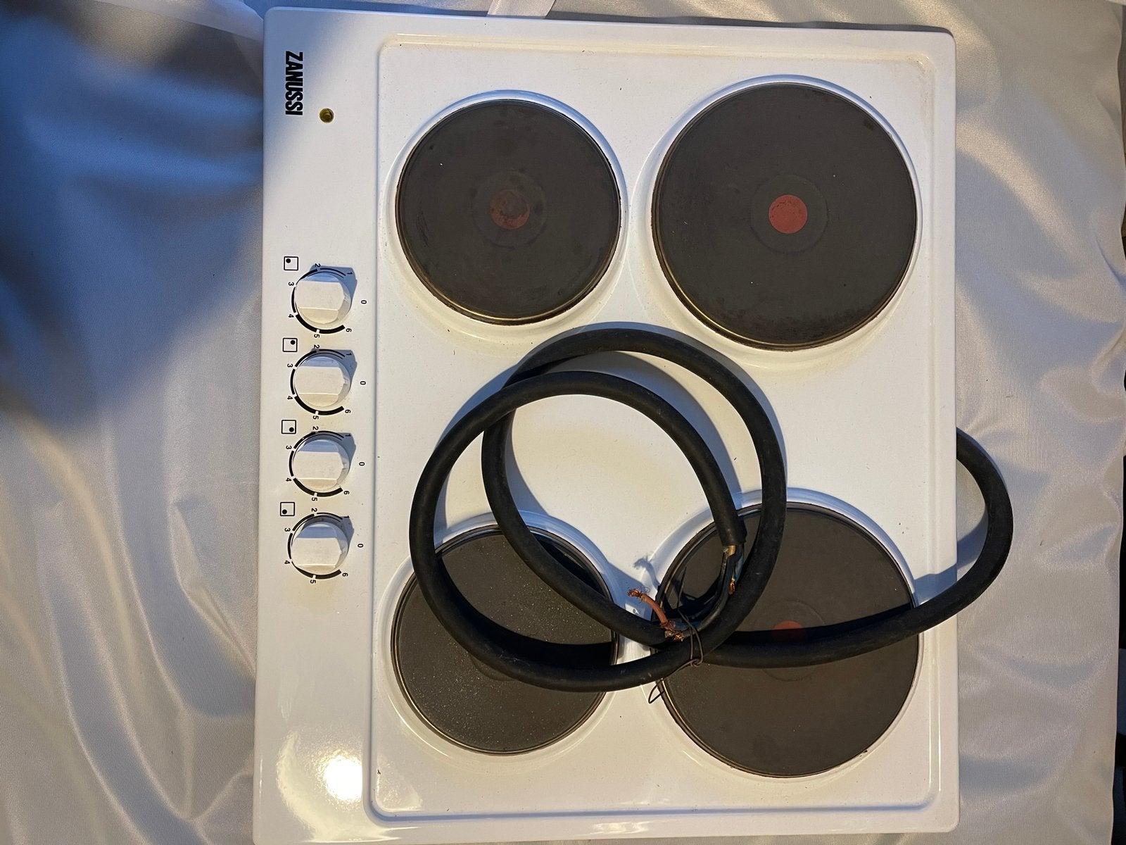Kookplaat Zanussi, Elektronische apparatuur, Ophalen, Zo goed als nieuw