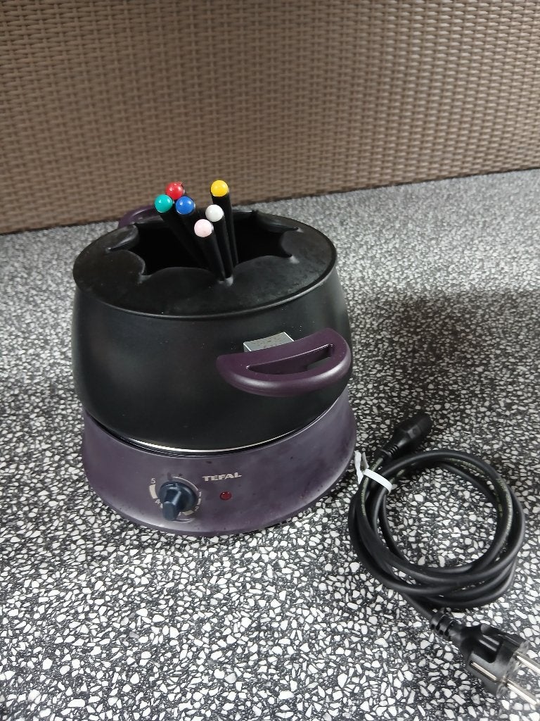 Fonduetoestel, Ophalen, Gebruikt, Elektrisch, Fondueset