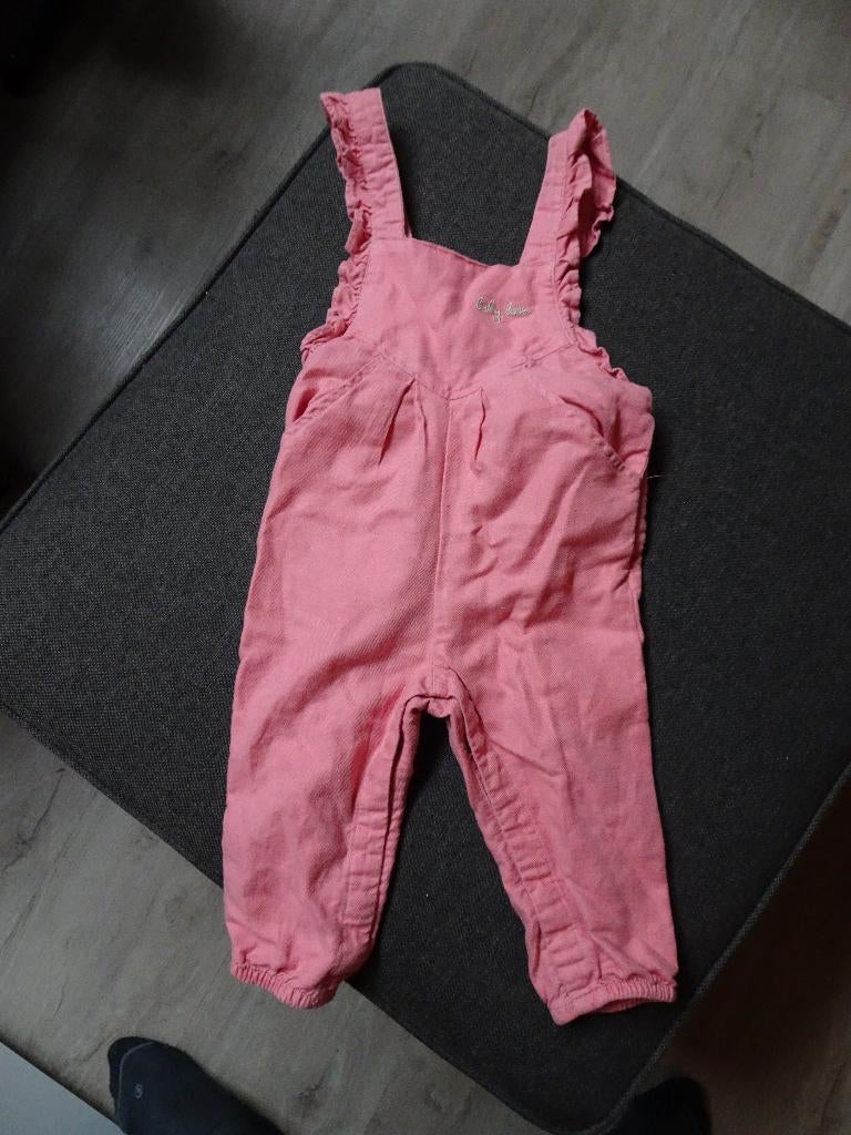 Roze salopette (Tape à l'oeil) Maat 80, Kinderen en Baby's, Babykleding | Maat 80, Zo goed als nieuw, Meisje, Pakje, Ophalen of Verzenden