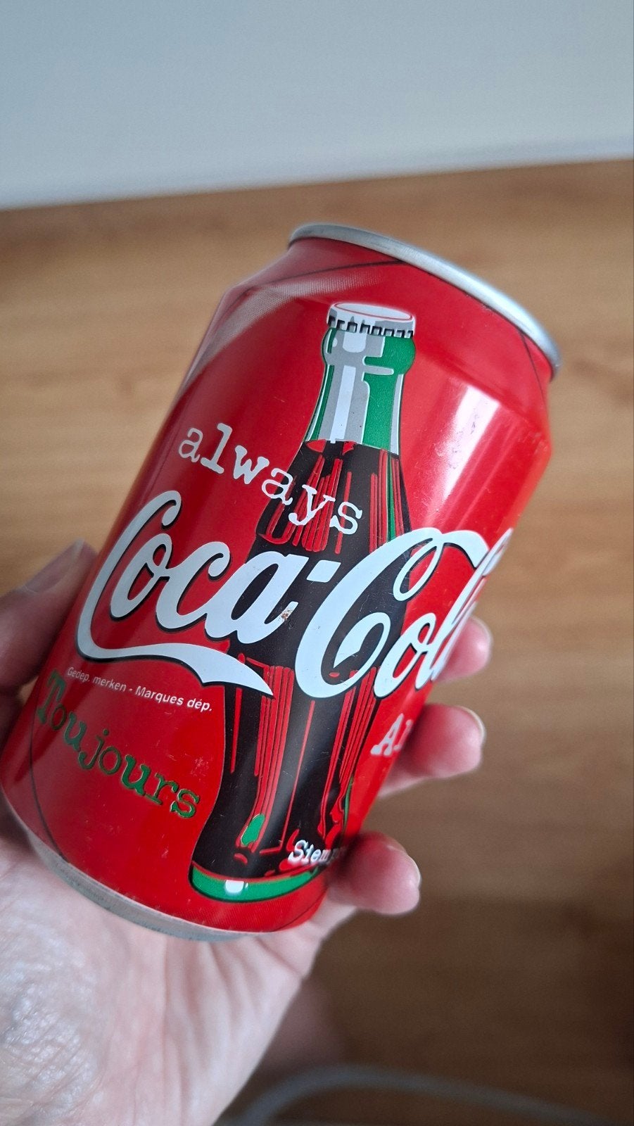 Canette de Coca Cola 1999 VIDE mais FERMÉE, Enlèvement ou Envoi