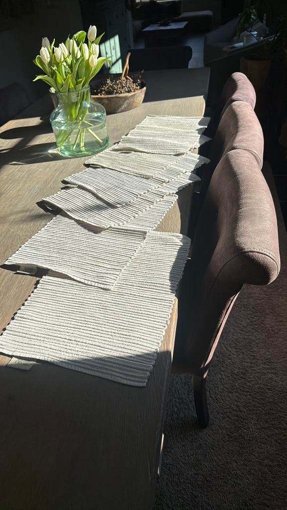 6 stoffen placemats van Jamie Oliver, Huis en Inrichting, Ophalen, Zo goed als nieuw